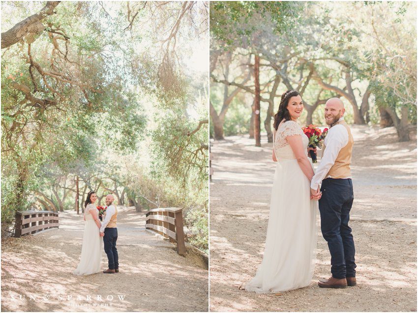 Steven Joanna Boho Wedding At Oak Canyon Nature Center Sun