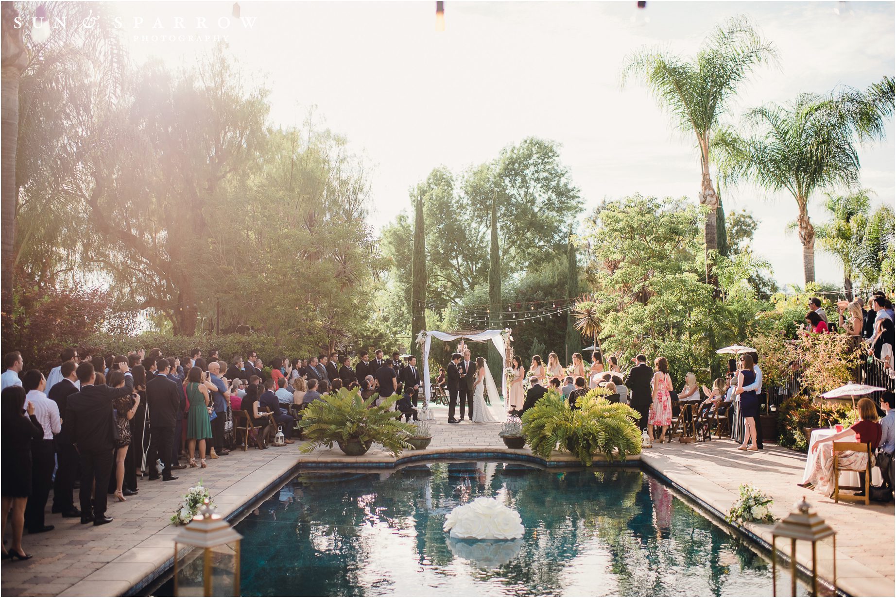 Vic & Alexa // Romantic Garden estate wedding » Sun & Sparrow