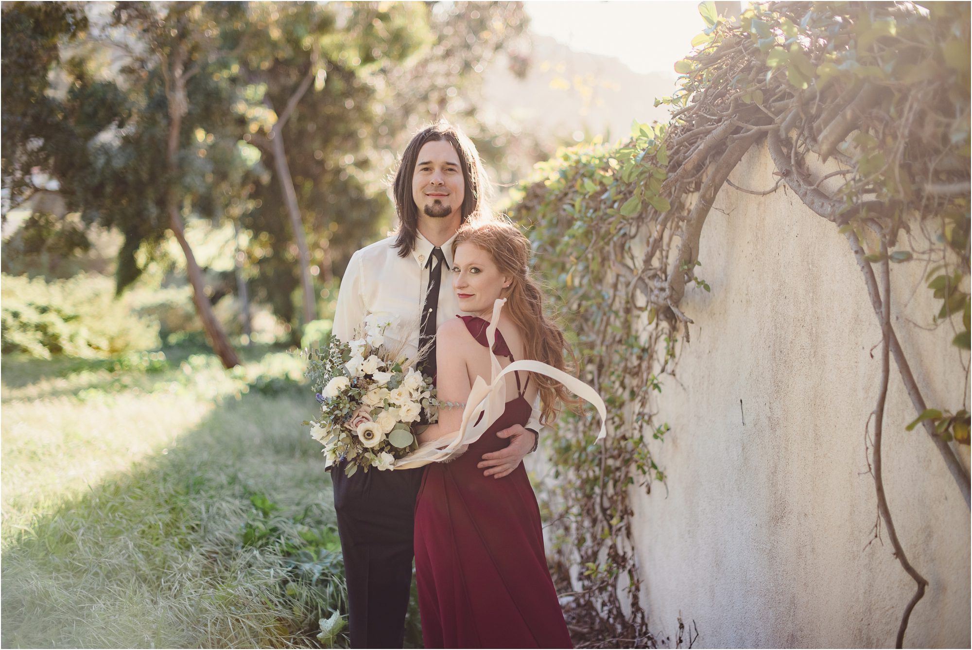 California dreamy engagement in a field 0007