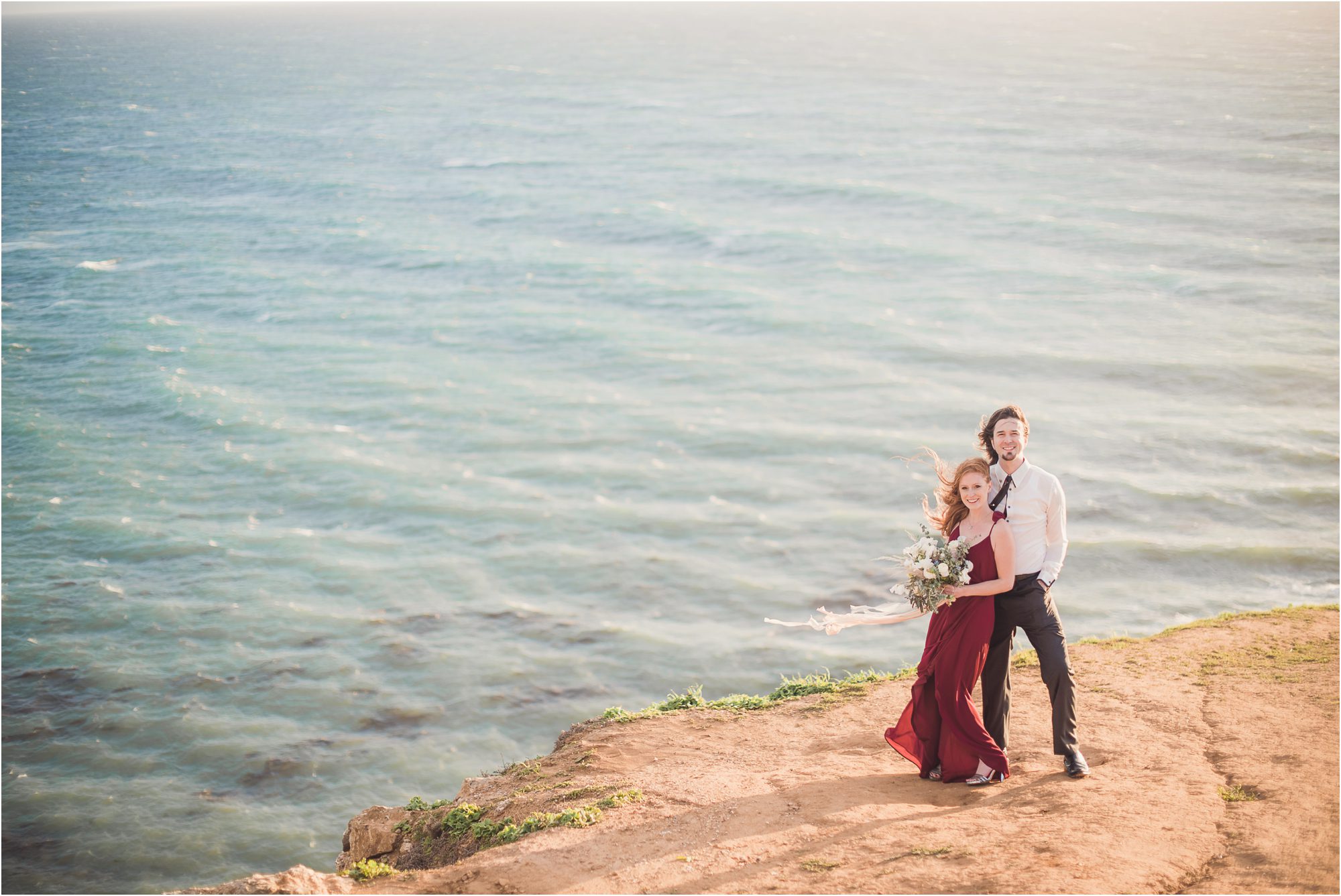 California dreamy engagement in a field 0010
