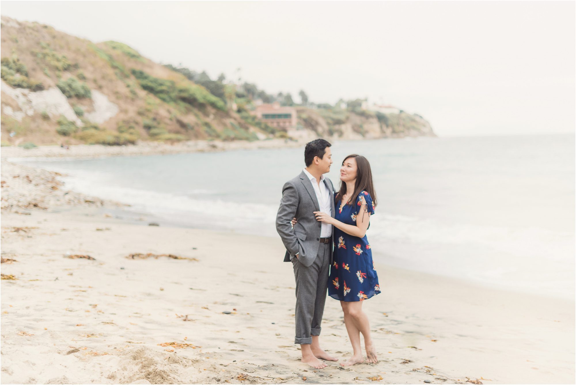 Beachside Engagement in so Cal 0001