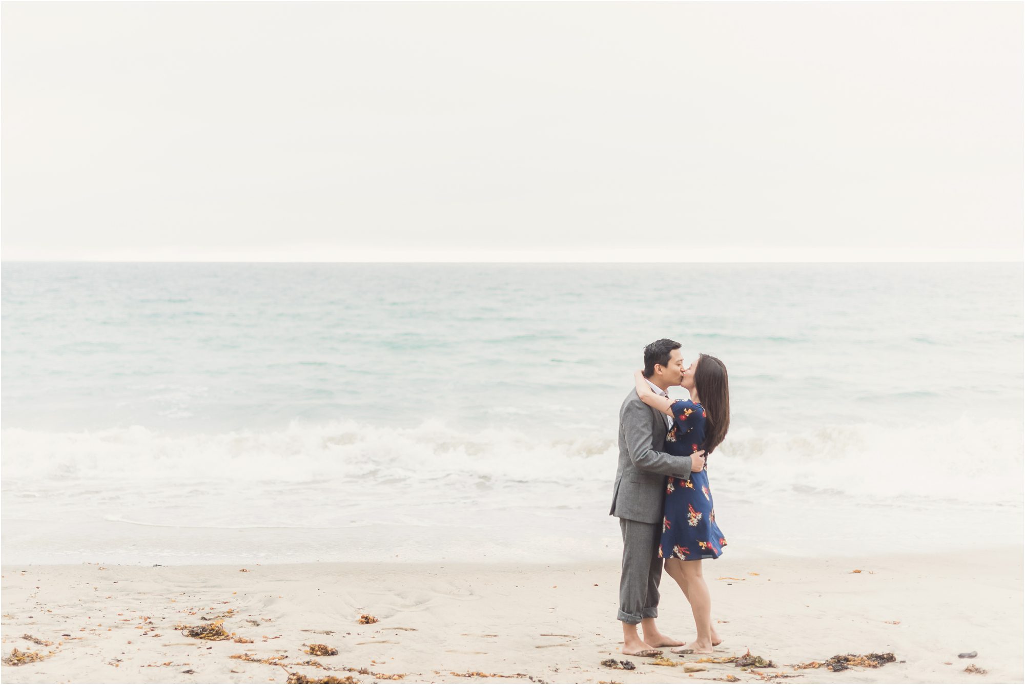 Beachside Engagement in so Cal 0011