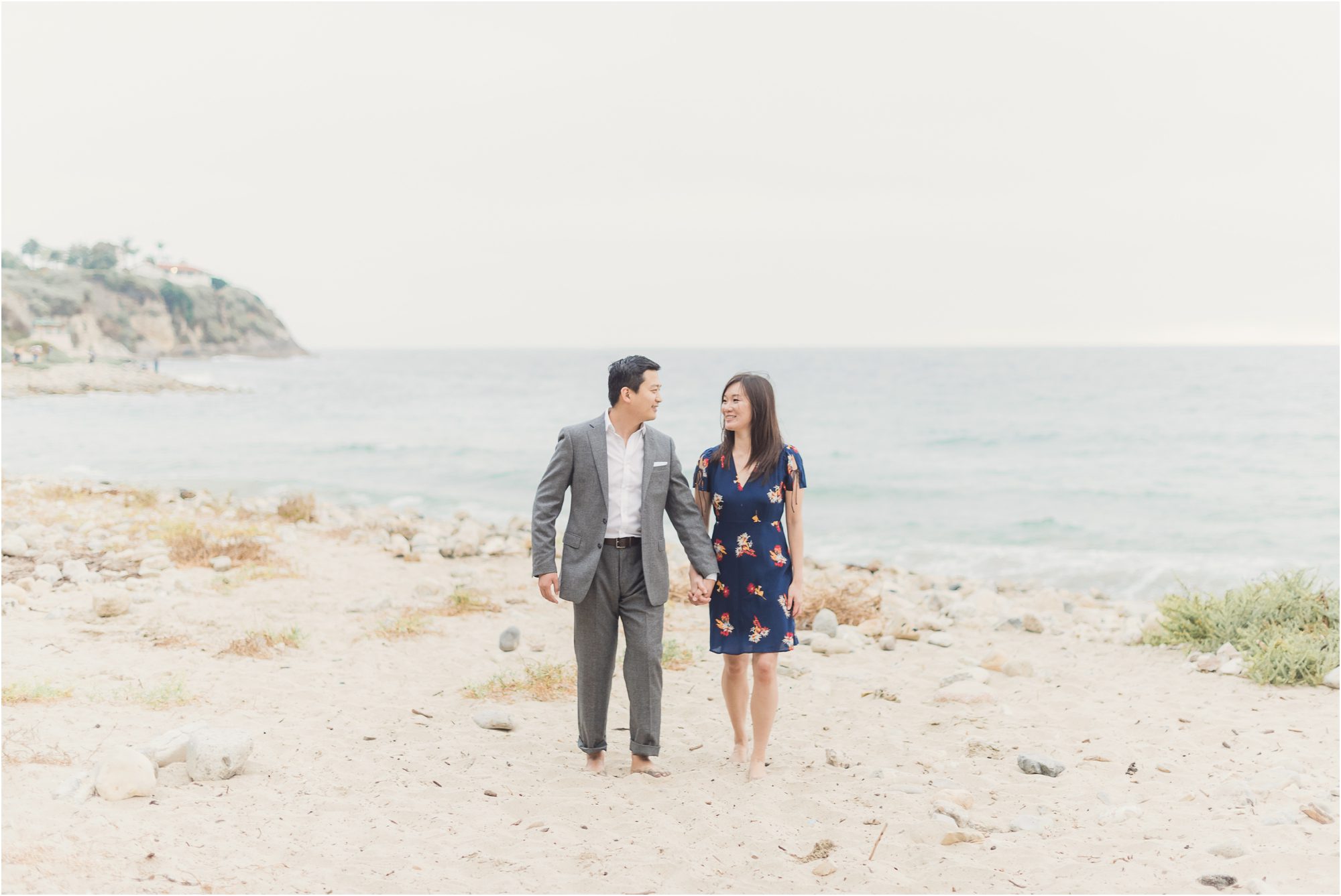 Beachside Engagement in so Cal 0012