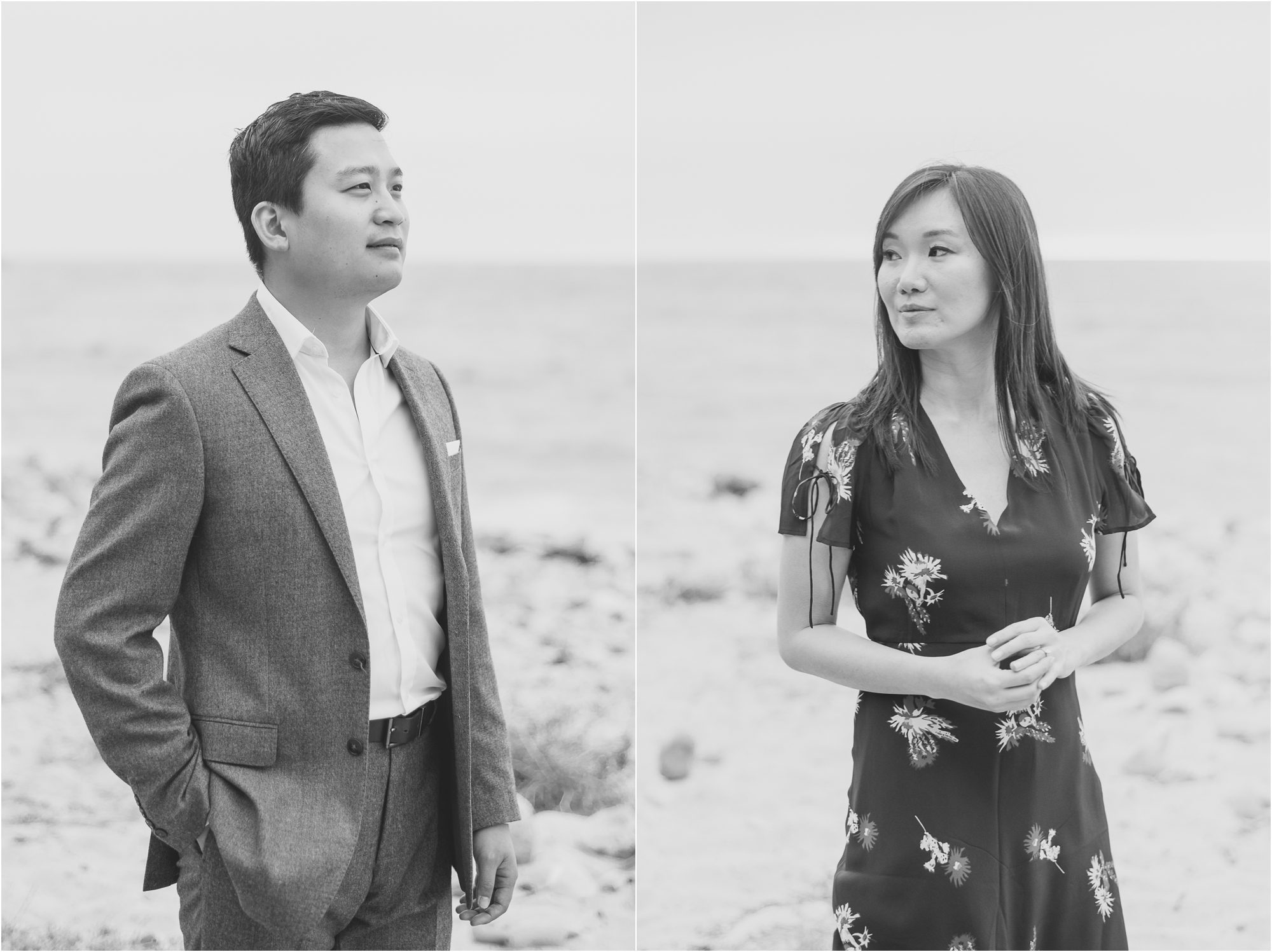 Beachside Engagement in so Cal 0013