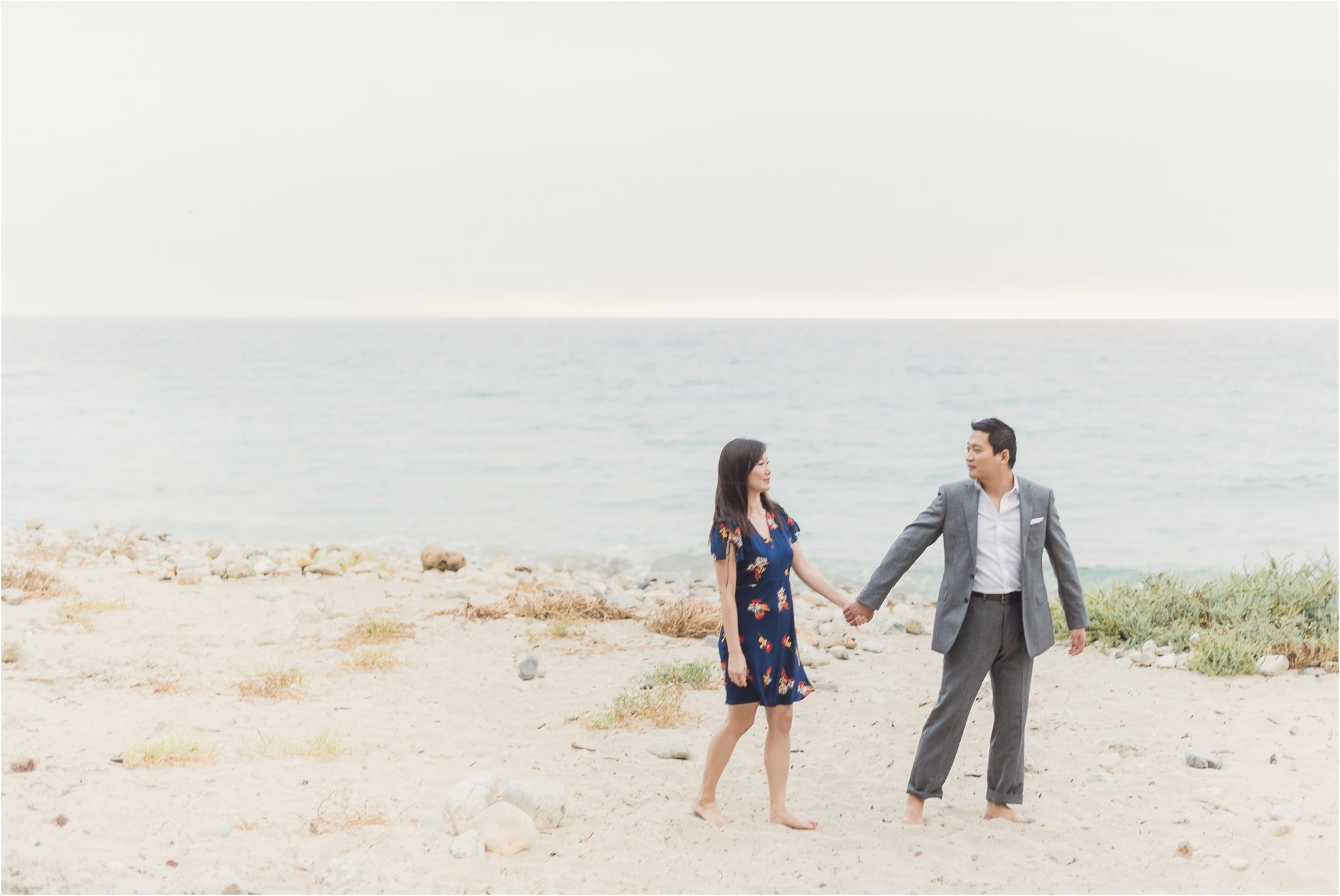 Beachside Engagement in so Cal 0014