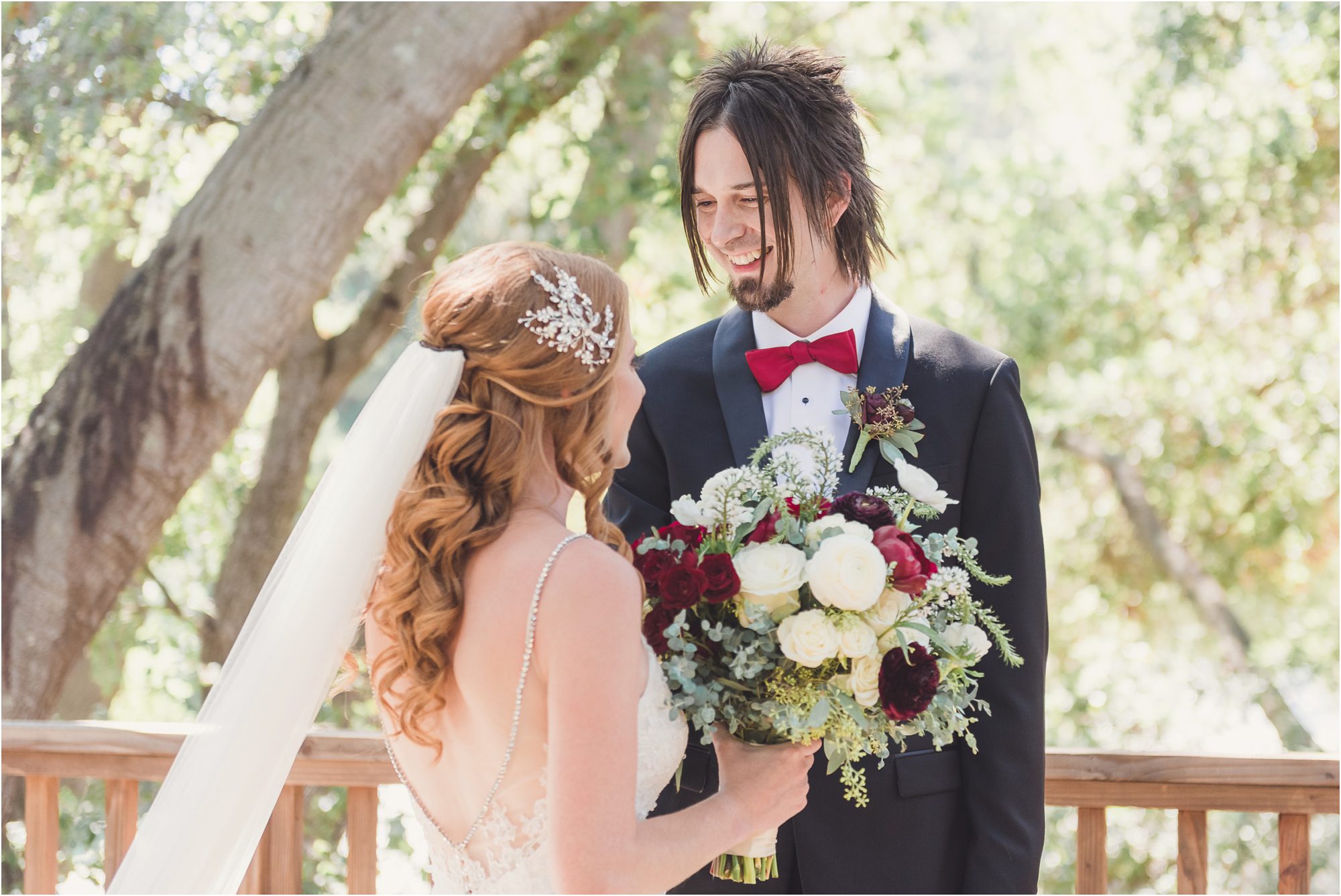Romantic Forest Wedding at Calamigos Ranch // Neil & Nicole 27 Calamigos ranch Redwood Room Wedding 0027