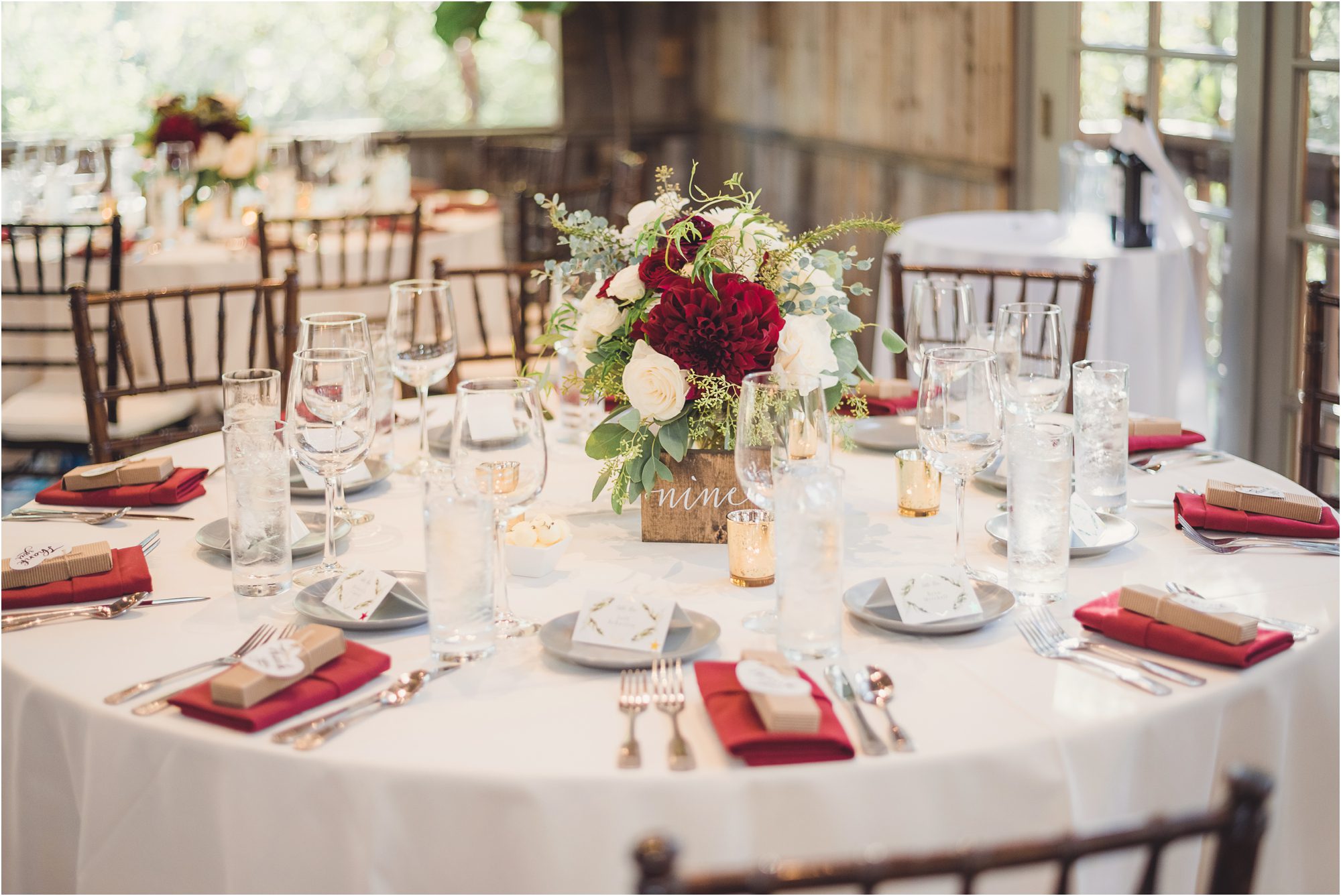 Romantic Forest Wedding at Calamigos Ranch // Neil & Nicole 70 Calamigos ranch Redwood Room Wedding 0070
