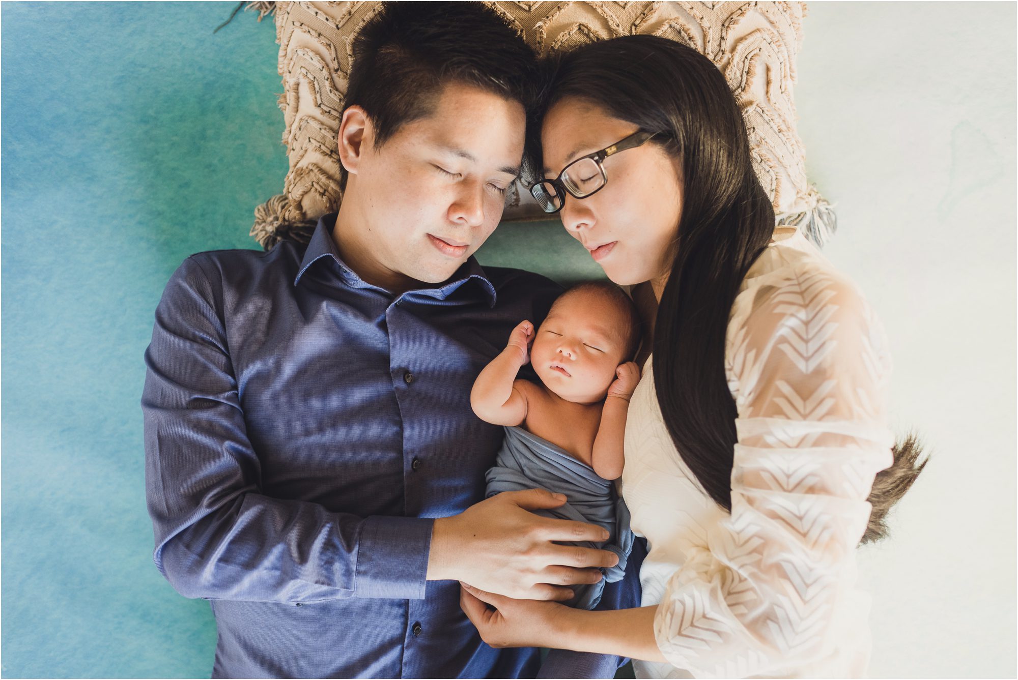 Rainbow Baby Newborn Pictures 0015
