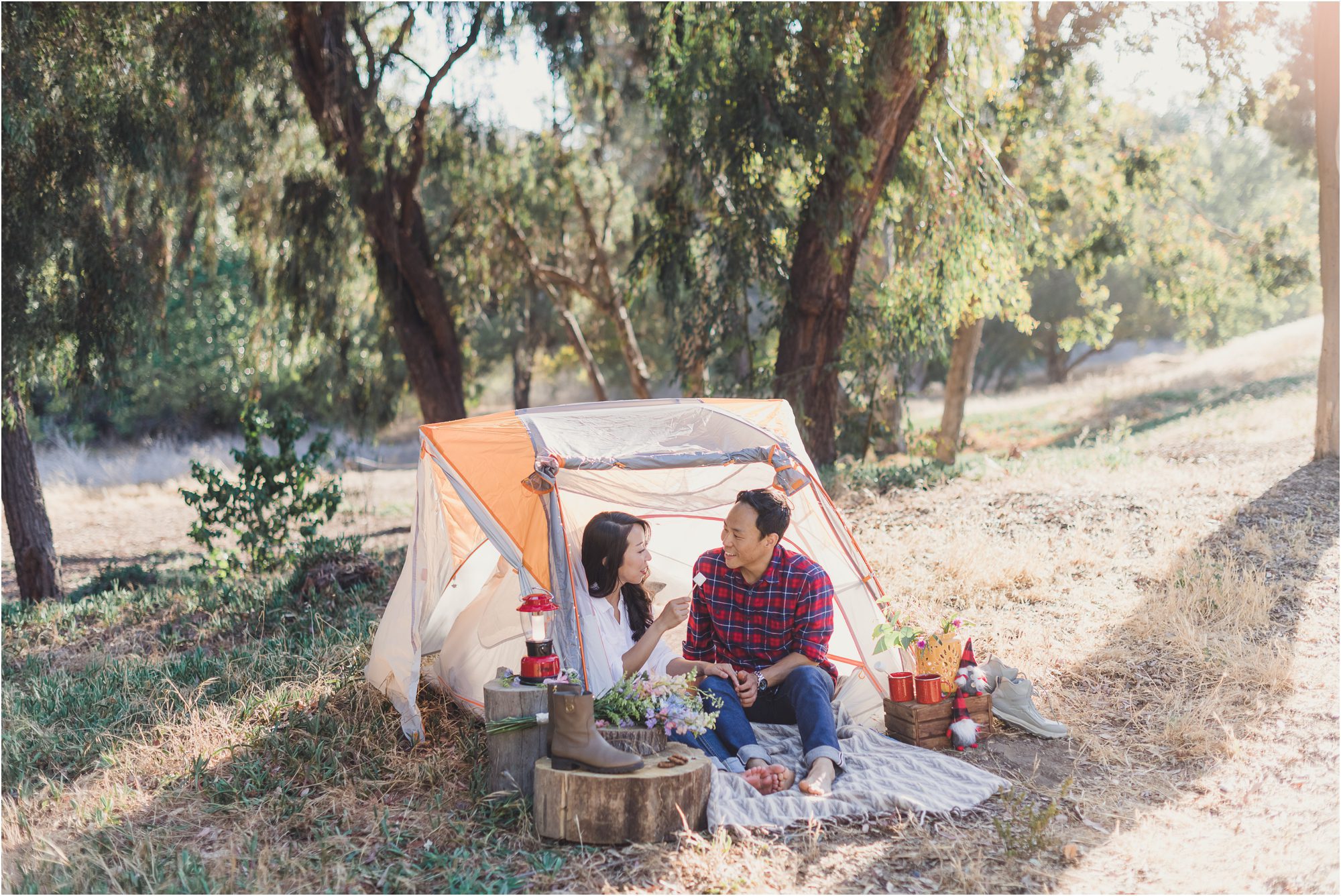 Camping Inspired Engagement 0008