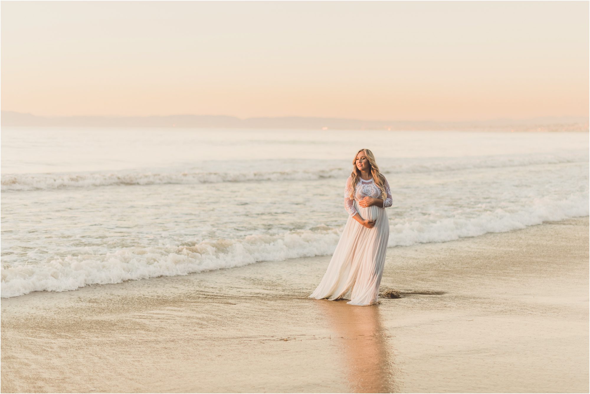 Southern California Beach Maternity pictures 0011