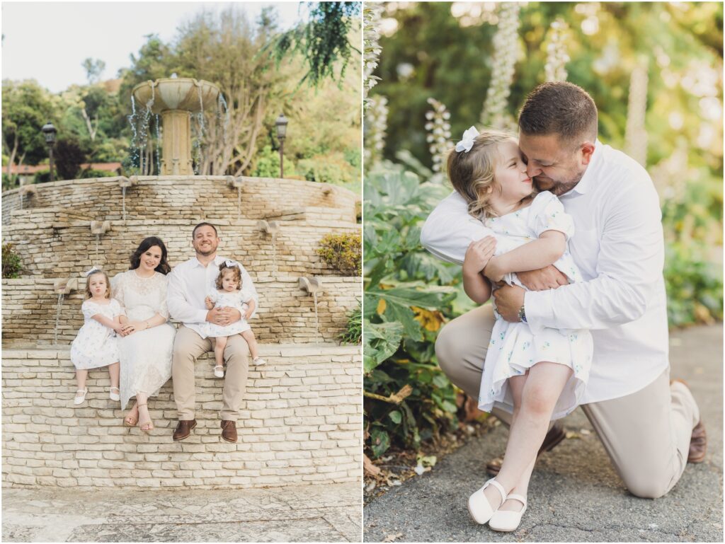 Mini Sessions at Malaga Cove Library - Whimsical Waterfall 2 Mini Sessions at Malaga Cove Library