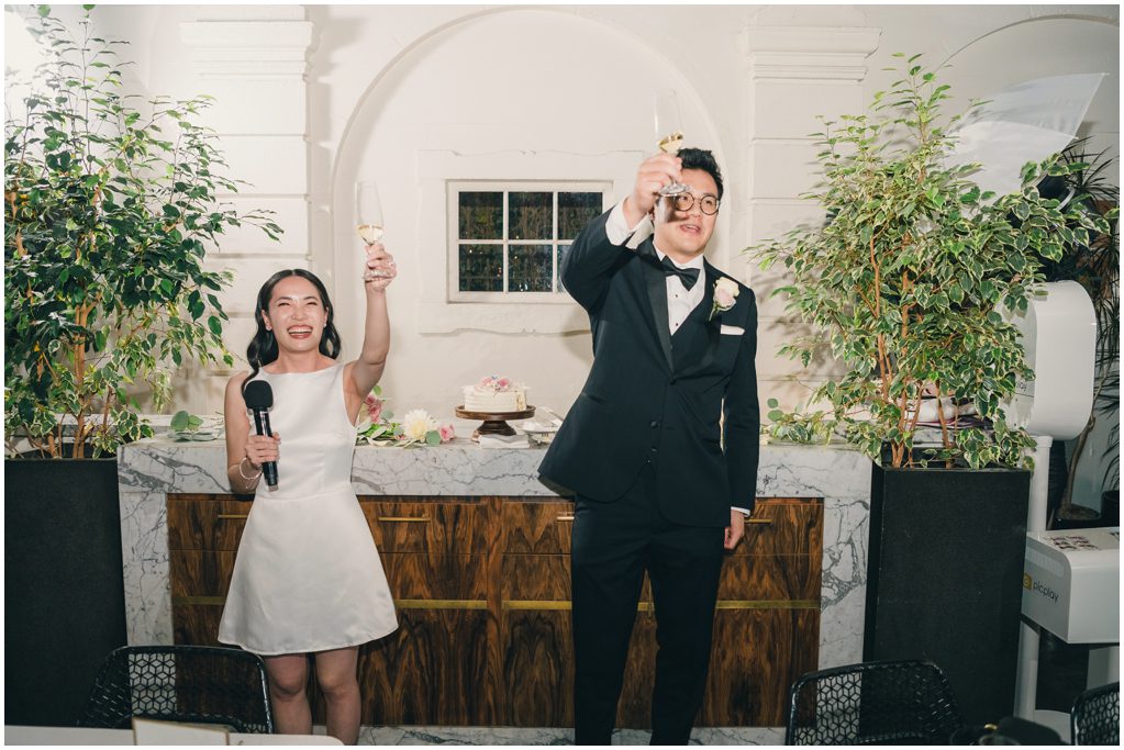 Wedding speeches at the Redbird LA